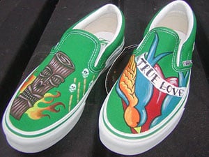 custom Tiki shoes