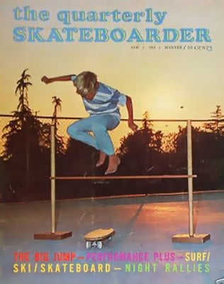 old 60s skateboard magazine