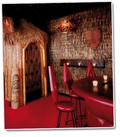 Lava Lounge inside, bar