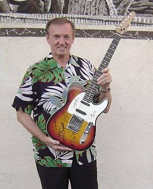 nowlen stolen telecaster style guitar