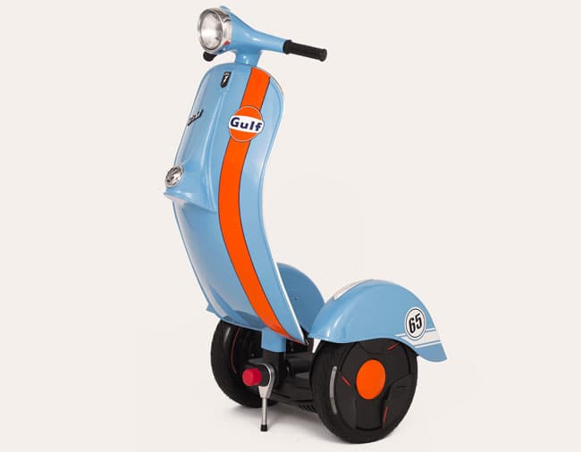 Vespa style z-scooter